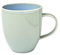 like. by Villeroy & Boch group Villeroy & Boch Group - Crafted Blueberry, Becher mit Henkel, 350 ml, Premium Porzellan, türkis, 19-5169-9651