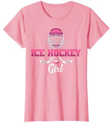 Ice Hockey Girl Funny Ice Hockey Girl T-Shirt