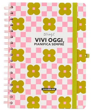 Mr. Wonderful School Journal 2026-27 Veckovis - Lev idag, planera alltid