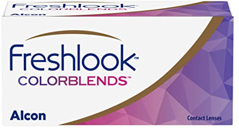 FreshLook Colorblends Turquoise lenti a contatto mensili, 2 lenti / BC 8.6 mm / DIA 14.5 mm / 0 Diopt