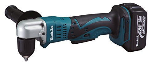 Makita BDA351RFJ Akku-Winkelbohrmaschine 18 V SSBF, 2 Akkus und Ladegerät