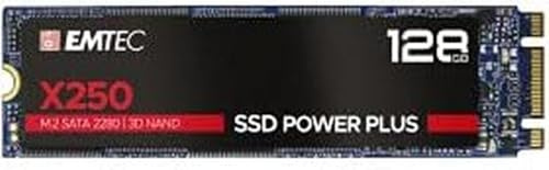 EMTEC SSD M2 SATA x250 128 GB Power Plus 3D NAND