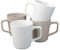 McBecdy Kaffeetassen 4er Set - Kaffeetasse Groß 500ml - Tasse Matt Keramik - Kaffeebecher set - Teetassen Set - Kaffeehäferl - Mikrowellenfest - Komfortabler Griff