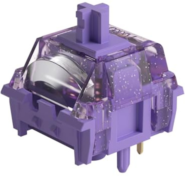 Akko Linear Switches Mechanical Gaming Keyboard Starlit Switch 5-Pin with LED Diffuser Pre-Lubed 45gf