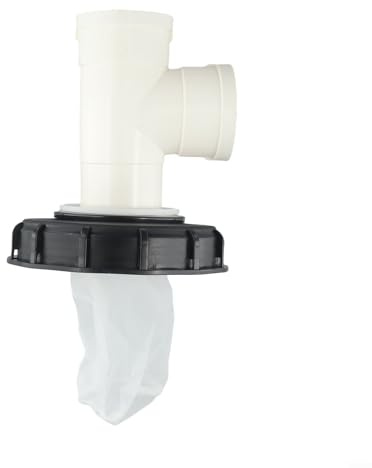 Filtro de tapa IBC de fieltro de aguja a prueba de desgarros para una filtración superior de tanques de agua de lluvia