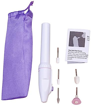 HAPINARY Polisseuse à Ongles Électrique Portable Usb Mini Compacte Tête De Broyage Haute Efficacité Pour Manucure Professionnelle Et Polissage à Domicile