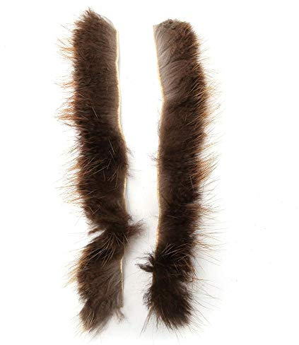 Zerone Arc Classique Otter, Silencieux Corde de Cheveux de Castor Amortisseur d'absorption des Chocs pour la Chasse, Arc Recourbé, Main Droite ou Gauche