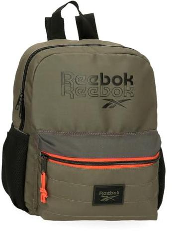 Reebok Howell Zaino da passeggiata verde 27 x 32 x 10 cm Poliestere by Joumma Bags by Joumma Bags, Verde, Zaino da passeggiata