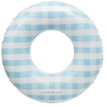 Flamingueo Flotador Piscina - Flotador Donut Piscina, Colchoneta Piscina, Flotador Gigante, Hinchables para Piscina, Colchoneta Playa (110x110x35cm)