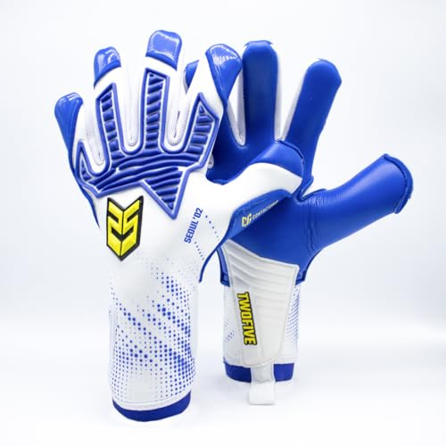 TWOFIVE – Seoul'02 Pro – Talla 6 – Adulto/Unisex – Palma Pro ContactGrip – Corte Negativo – Guantes Profesionales Ligeros – Guantes Resistentes de Partido – Llavero Incluido.