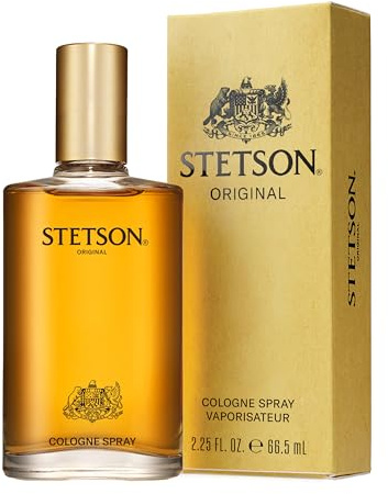 Stetson Original - Cologne for Men - Classic, Woody and Masculine Aroma with Fragrance Notes of Citrus, Patchouli, and Tonka Bean - 2.25 Fl Oz