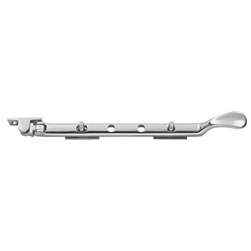 Carlisle Brass M44BCP Victorian-Casement Stay, Polished Chrome, 300 mm