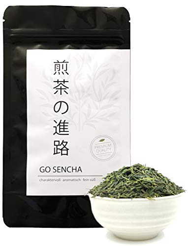 Go Sencha grönt te lös 100 g, Sencha-no Shinro Kirishima Japan kabin grönt te, TeaClub grönt te