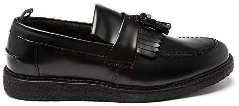 Fred Perry X George Cox Tassel Loafer B9278 Herrenschuhe, Schwarz, Schwarz , 41 EU