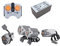 BANDRA Technic Power Functions Set Motor Set and Remote Control Compatible with Lego