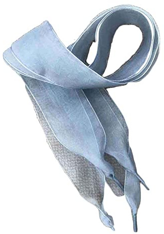 GIVBRO Scarpe in chiffon con lacci piatti e larghi nastri accessori per scarpe da ginnastica stivali scarpe sportive, 4 cm di larghezza, 100 cm di lunghezza (# H)