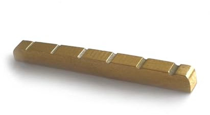 Guitar Anatomy Solid Brass Nut for Stratocaster & Telecaster Guitars – 42mm x 3.5mm