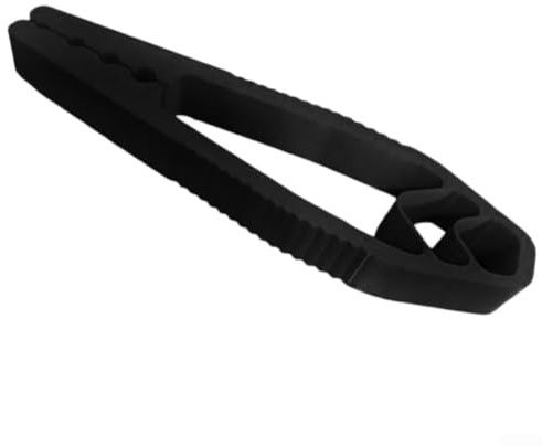 Support de clou ergonomique pour une fixation sûre des ongles et une protection contre les blessures, convient pour l'épissure de planches de bois et l'assemblage de meubles (noir)