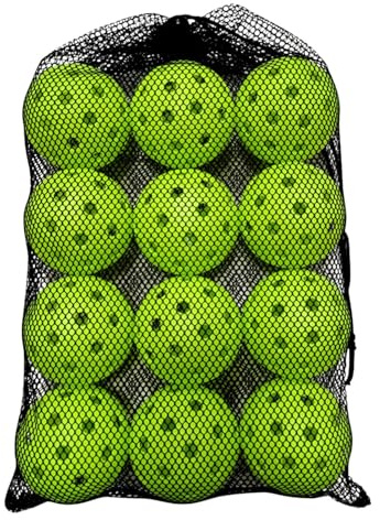 Hobngmuc Bolas De Golf De Entrenamiento - 12 Piezas Equipo De Golpeo | Pelotas Ligeras Huecas con Bolsa De Malla Y Cordón,para Interior Exterior Jardín Hogar Escuela Parque Playa