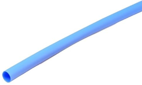 GAOJUDAF Guaina protettiva for cavi da 1 m, con rapporto di restringimento del 40%, guaina termorestringente in silicone for la gestione dei(Blue,2mm)