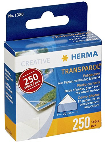 Herma Photo Corners, 20mm, 250pcs