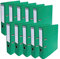Exacompta 53743E 10er Pack Premium PVC-Ordner Prem´Touch. 7 cm breit DIN A4 Ringordner Aktenordner Briefordner Büroordner Plastikordner Schlitzordner grün