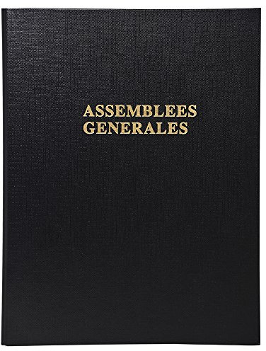 Reliure registre 29,7x21cm 4 anneaux avec recharge (5419e) - deliberations assemblees generales