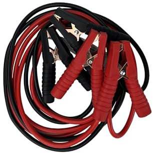 Sakura Starthilfekabel SS3625 - 200 A, 3 m, farblich kodierte Klemmen - für Pkw, Fahrzeuge bis 2,0 l/2000 ccm - leere Batterie