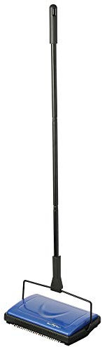 Dustcare Lightweight Blue Carpet & Hard Floor Sweeper