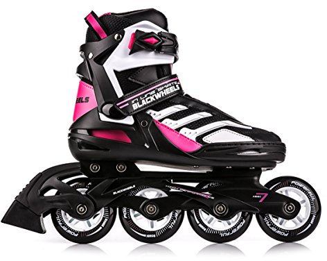 Blackwheels Patines en línea para Mujer (Talla 39), Color Rosa