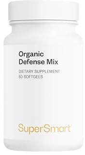 Organic Defense Mix - Unterstützt die Stärkung der Immunität - Fördert den Organismus - Ätherisches Öl aus biologischem Anbau - Zitrone, Oregano, Pfefferminze, Zimt - Gentechnikfrei - SuperSmart