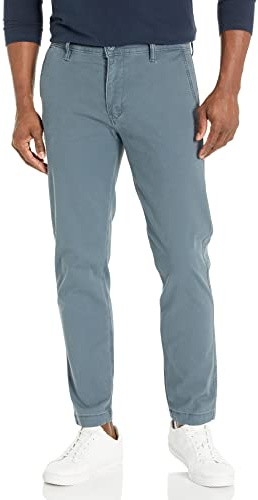 Levi's Men's Xx Standard Tapered Chino Pants (Also Available in Big & Tall), Dark Slate-Stretch, 33W x 32L