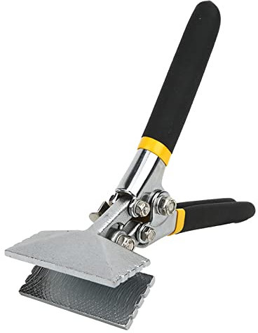 Pinza per Piegare Lamiere Pinza per Aggraffatura Manuale per Lamiera con Impugnatura Antiscivolo Pinza per Aggraffatura per Piegare Lamiere, il G Offre Comfort du (Dritto)