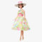 Barbie Signature 12 JOURS DE PRINTEMPS poupée avec cheveux bruns et 12 jours de surprises, édition limitée de collection, HRM27