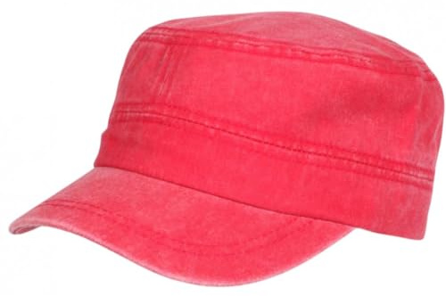 Nyls Création Armee orange bomull delave retro militär Fybil keps - herr, rosa, One Size