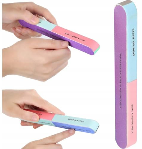 LIMA UNGHIE 7 FUNZIONI LUCIDANTE manicure pedicure lucida levigare mani smalto