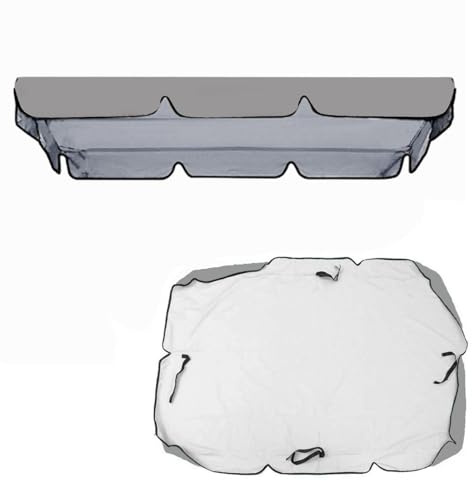 Tela Oxford Recubierta De Plata 600D Toldo Balancin De Jardin Resistente ai Viento Y ai Desgarro Liquidación De Columpios para Porche Al Aire Libre