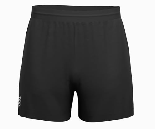 COMPRESSPORT Short Course à Pied Homme | Tissu Ultra-léger, Respirant et ajusté - | avec Slip intégré & Poche à clé - Parfait pour l’entraînement et la Course