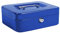 Kippen 10033B4 Geldkassette Blau, Maße: 300 x 240 x 90 mm