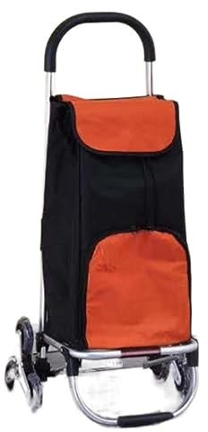 Chariot de Courses, Poids De Charge Se Pliant du Chariot À Achats 30KG De Caddie, Poids Léger Va-et-Vient D'épicerie Pliable Imperméable Sac d’achats avec roulettes(Color:B)