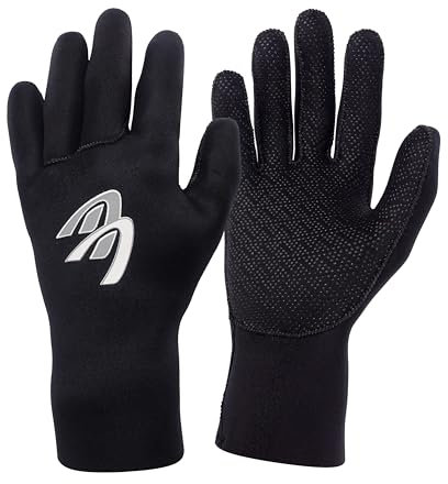 Ascan Neopren Flex Glove Handschuh Neoprenhandschuh PREISHIT!!, M/L, schwarz