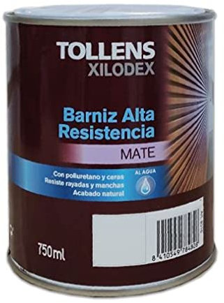 Tollens - BARNIZ ALTA RESISTENCIA AL AGUA MATE INTERIOR 750 ML - Incoloro 003