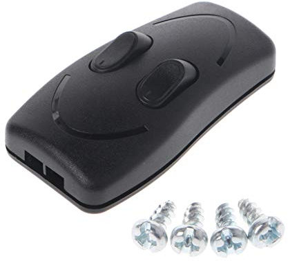 GUMEI Lámpara Interruptor de Control Doble CE Luz de Piso Lámpara de Mesa Interruptores de botón de Dos vías