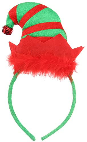 minkissy Christmas Headband Hat Headband Christmas Costume Headwear for Costume Carnival Party