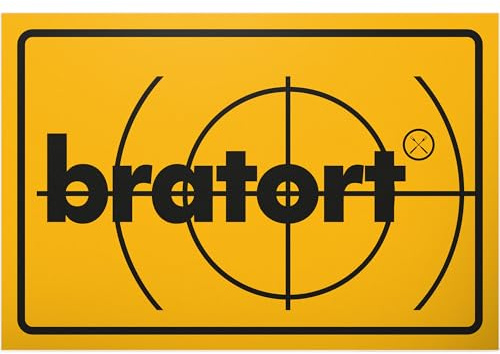 DankeDir! Bratort – 30 x 20 cm plastskylt – väggskylt, födelsedagspresent, dörrskylt, roligt ordspråk, grill, BBQ – festdekoration, presentidé, grillare, kollegor, vänner, gåva till honom fest