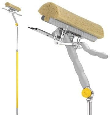 Briconess.com Pulivetro telescopico Spugna/Gomma 25 cm con Leva per strizzatura