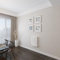 Acezanble∣600 * 425mm Traditional 3 Column Radiator Horizontal Rads Cast Iron Style White Centre Heating
