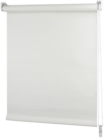 iYueMps Roller Blinds - Modern Thermal Blackout Window Roller Blind for Home and Office - Insulated UV Protection - Easy Fit(Cream,65W x 165H cm,Fabric Width 61cm)