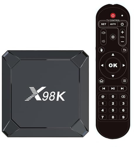 Boîtier TV Android 13.0, Android TV Box 4GB RAM 32GB ROM RK3528A CPU Quad Core Arm Cortex A53, Android Box Support 2.4/5.0GHz WiFi6 BT5.X 4K 100M Ethernet USB 3.0/2.0 TV Box Android