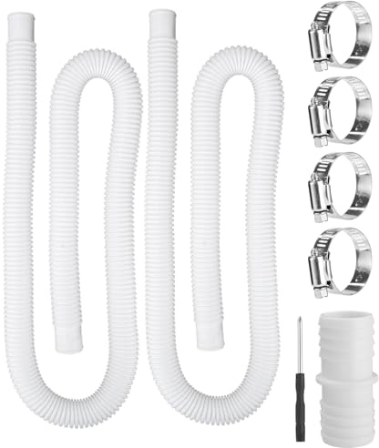 2 mangueras para piscina de 32 mm, manguera para piscina de 150 cm